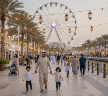 عائلة سعيدة في القصباء مع أطفالهم مقال 2 1 360x320