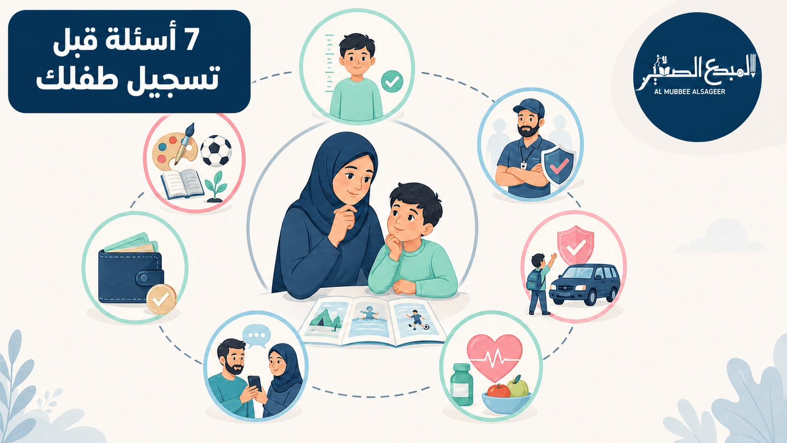سبعة أسئلة تساعد الأهل قبل تسجيل الطفل في المخيم